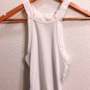 Cotton Halter Top (Semi-Cropped)